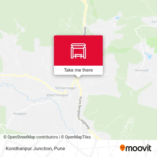 Kondhanpur Phata map