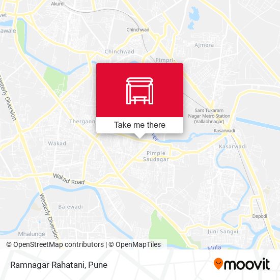 Ramnagar Rahatani map