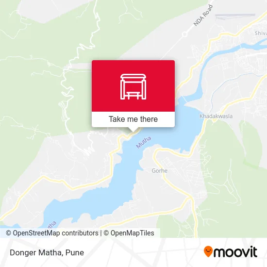 Donger Matha map