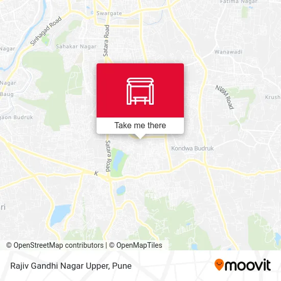 Rajiv Gandhi Nagar Upper map
