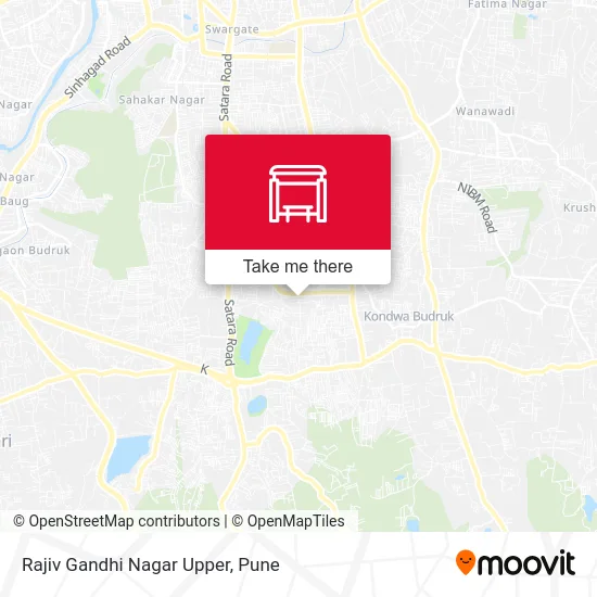 Rajiv Gandhi Nagar Upper map