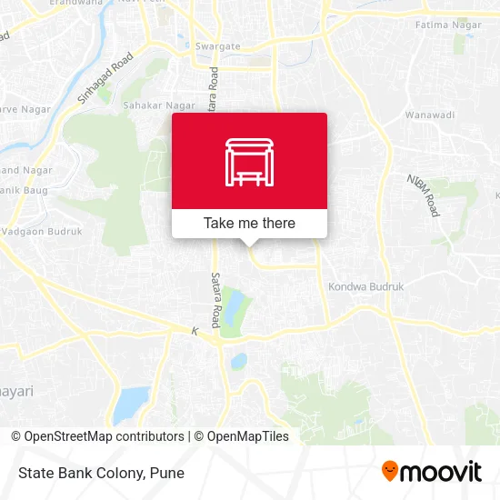 State Bank Colony map