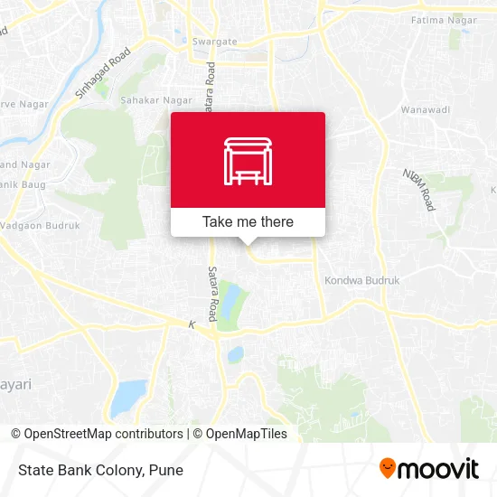 State Bank Colony map