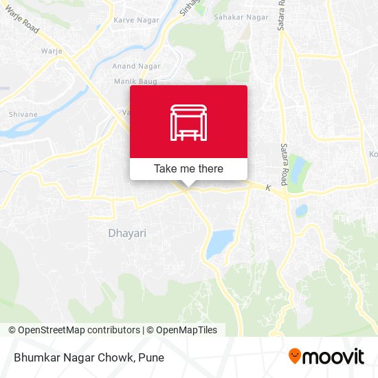 Bhumkar Nagar Chowk map