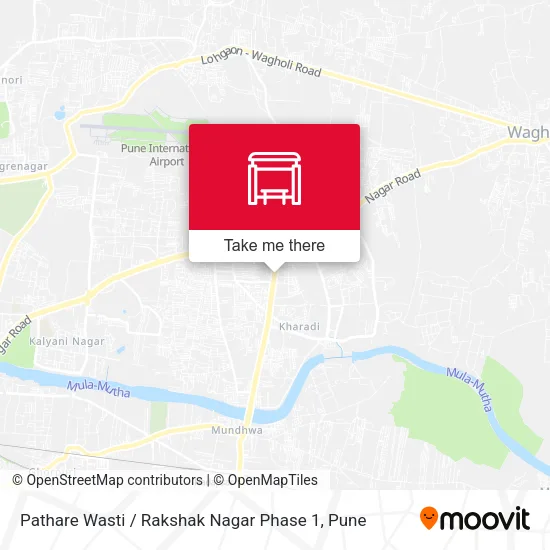 Pathare Wasti / Rakshak Nagar Phase 1 map