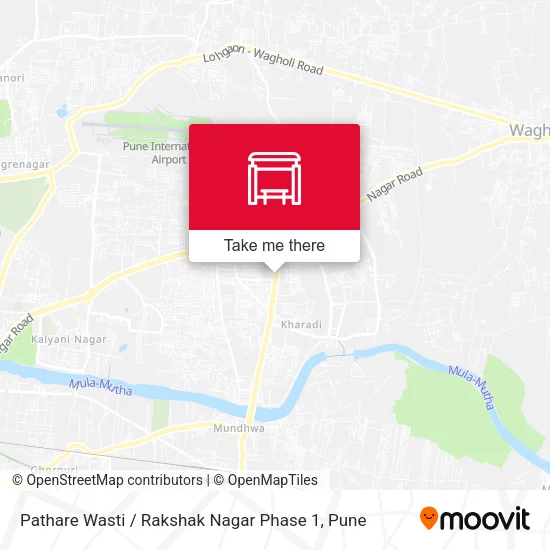 Pathare Wasti / Rakshak Nagar Phase 1 map