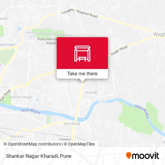 Shankar Nagar Kharadi map