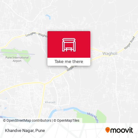 Khandve Nagar map