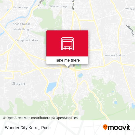 Wonder City Katraj map