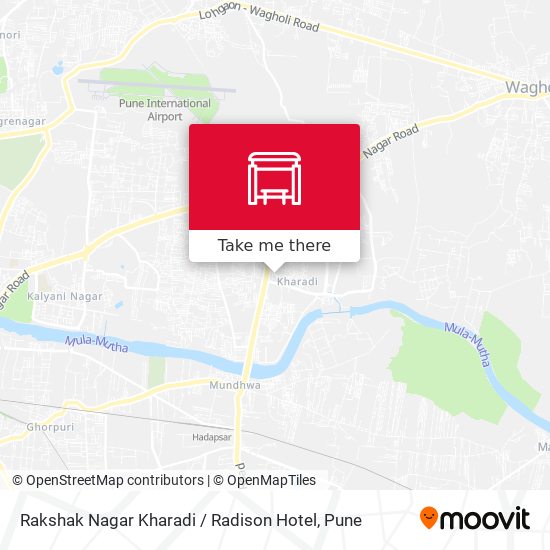 Rakshak Nagar Kharadi / Radison Hotel map