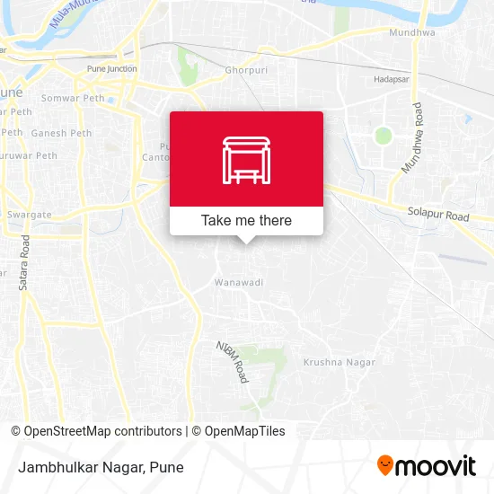 Jambhulkar Nagar map