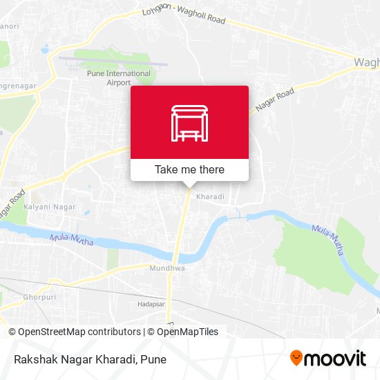 Rakshak Nagar Kharadi map