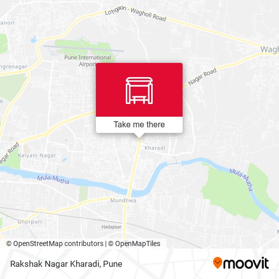 Rakshak Nagar Kharadi map