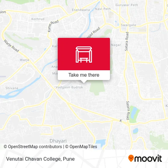 Venutai Chavan College map
