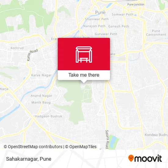 Sahakarnagar map
