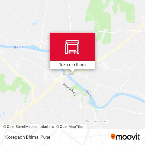 Koregaon Bhima map