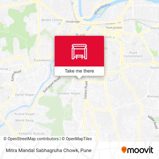 Mitra Mandal Sabhagruha Chowk map