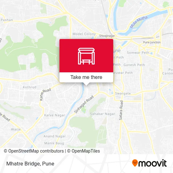 Mhatre Bridge map