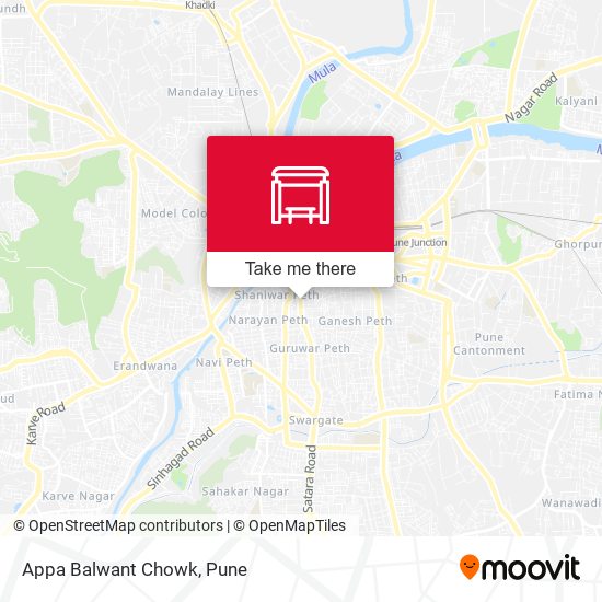 Appa Balwant Chowk map