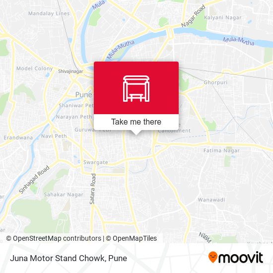 Juna Motor Stand Chowk map