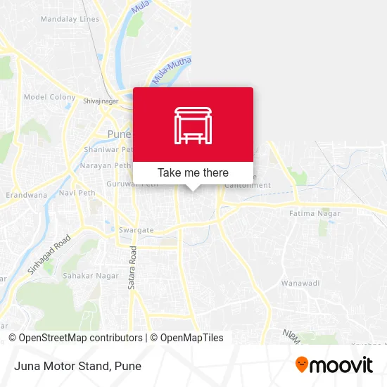Juna Motor Stand map