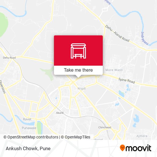 Ankush Chowk map