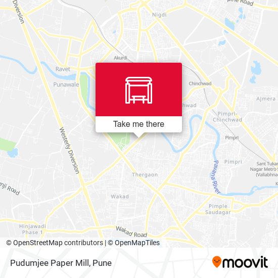 Pudumjee Paper Mill map