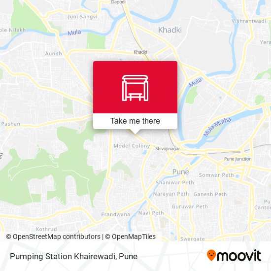 Pune Central Mall map