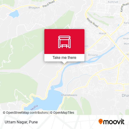 Uttam Nagar map