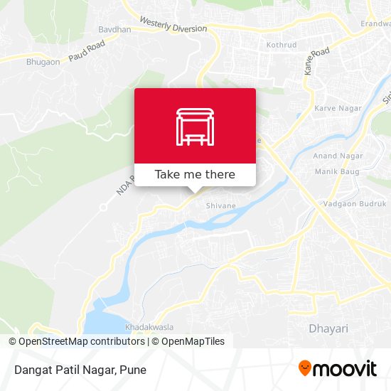 Dangat Patil Nagar map