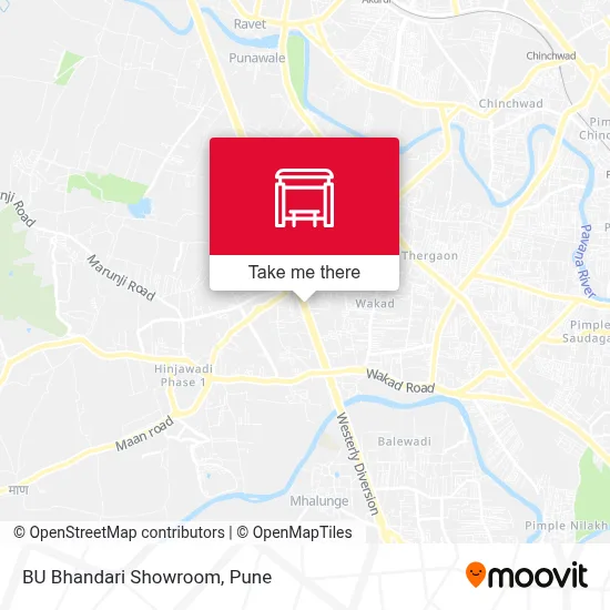BU Bhandari Showroom map