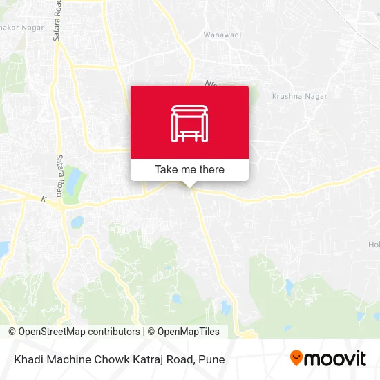 Khadi Machine Chowk Katraj Road map