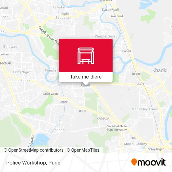 Police Workshop map