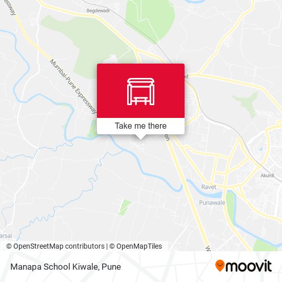 Manapa School Kiwale map