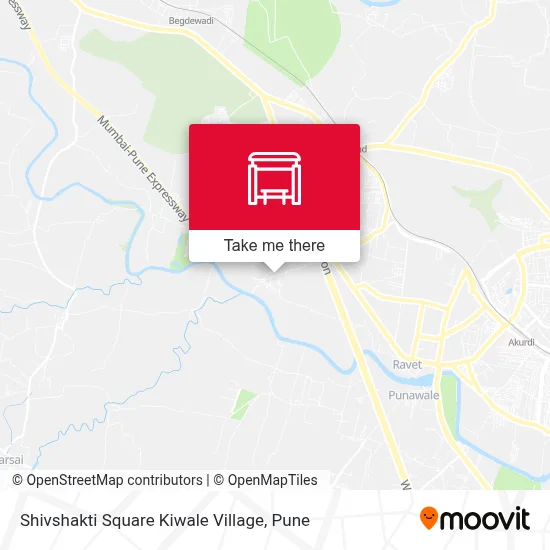 Shivshakti Chowk Kiwale Gaon map