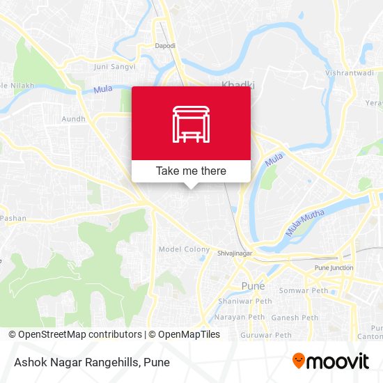 Ashok Nagar Rangehills map
