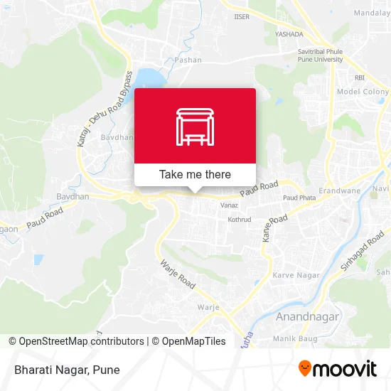 Bharati Nagar map