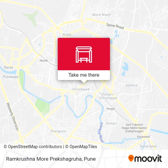 Ramkrushna More Prekshagruha map