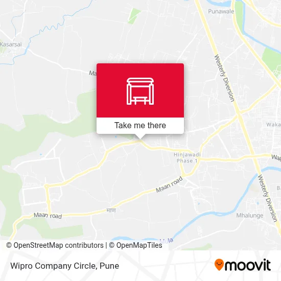 Wipro Company Circle map