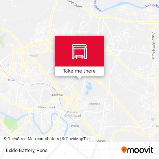 Exide Battery map