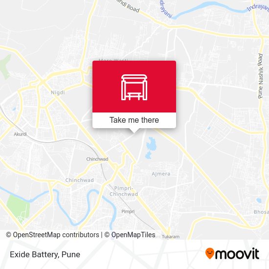 Exide Battery map