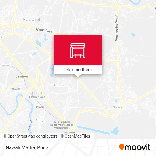 Gawali Matha map