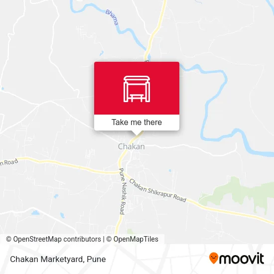 Chakan Marketyard map