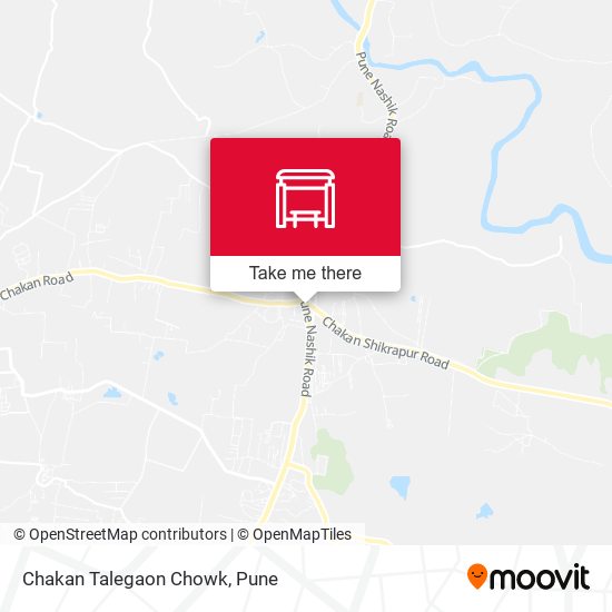 Chakan Talegaon Chowk map