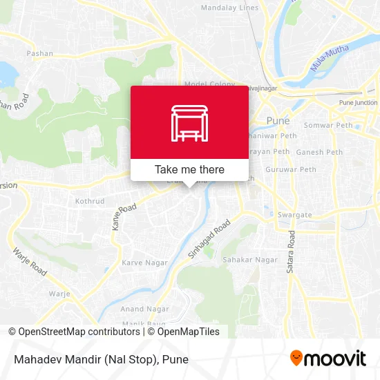 Mahadev Mandir (Nal Stop) map