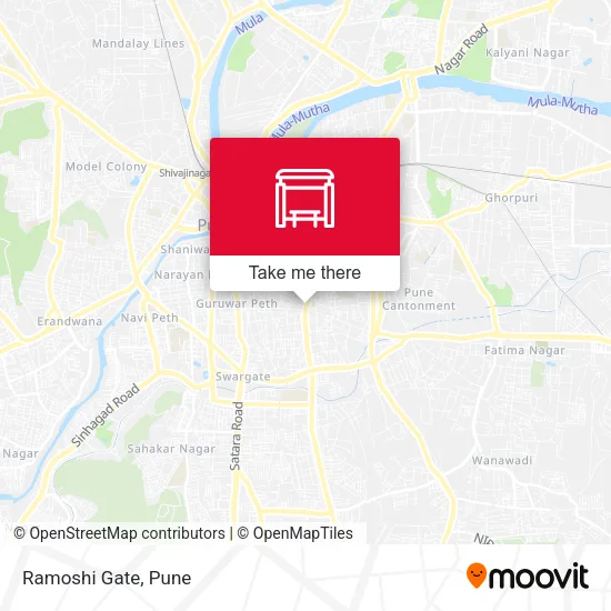 Ramoshi Gate map