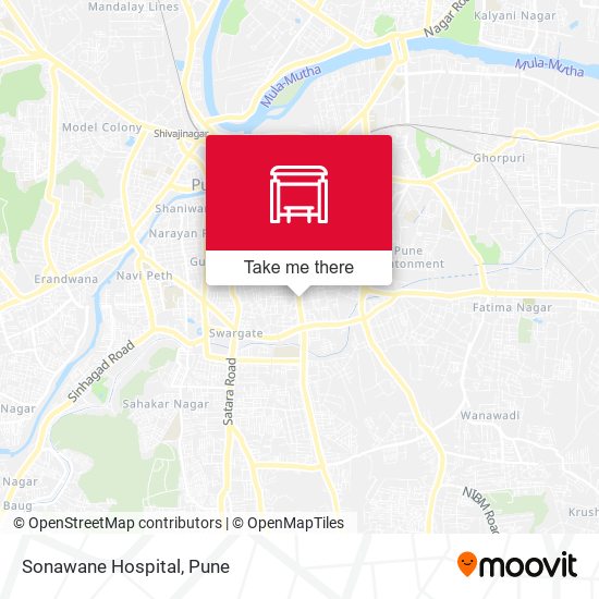 Sonawane Hospital map