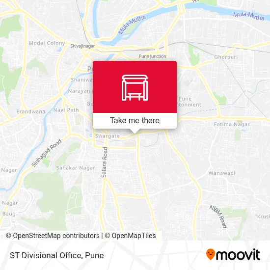 ST Divisional Office map