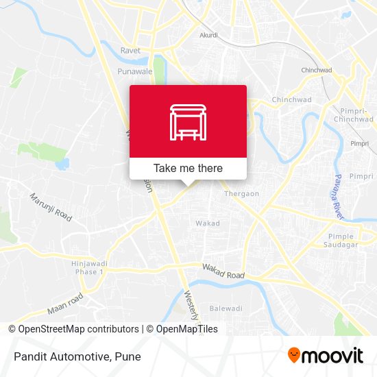 Pandit Automotive map