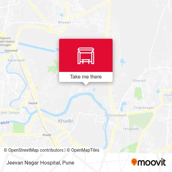 Jeevan Nagar Hospital map